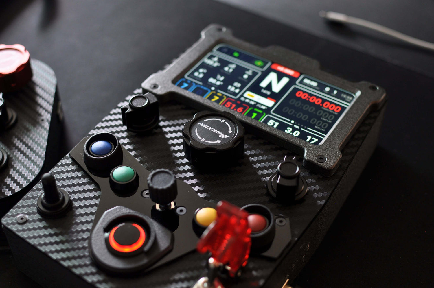 (PRE-ORDER) GTE V3 Carbon Fiber sim racing Button Box