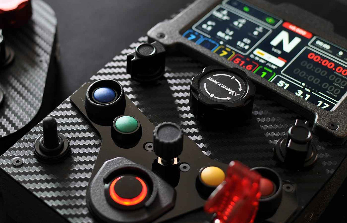 Enclosed Sim Racing Box Racebox | Sim Racing Button Boxes – Racebox Sim Racing