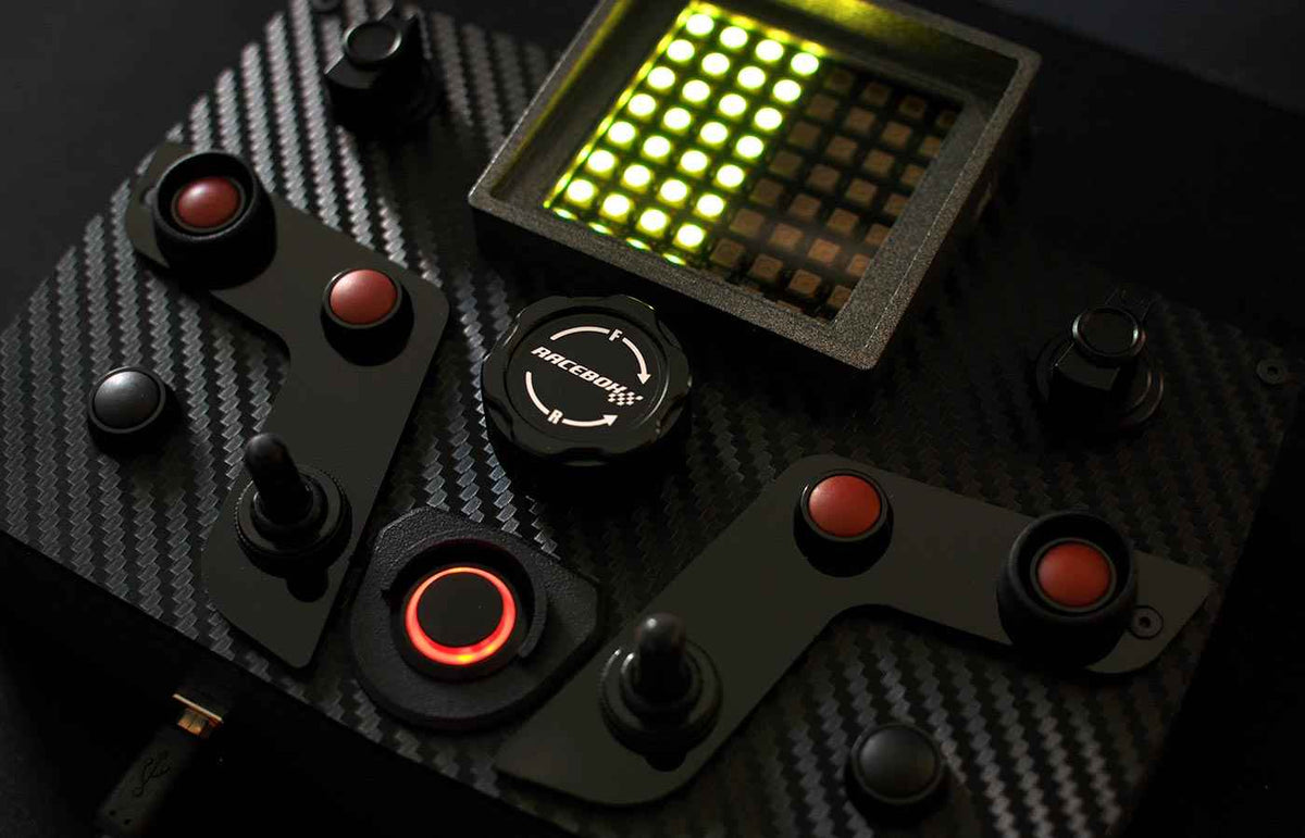Enclosed Sim Racing Box Racebox | Sim Racing Button Boxes – Racebox Sim Racing