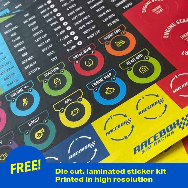 GT sim racing Button Box
